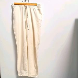 Pants with elastic waist and tie string, size XS